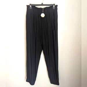 Doe & Rae maternity jogger fashion pants Black size large